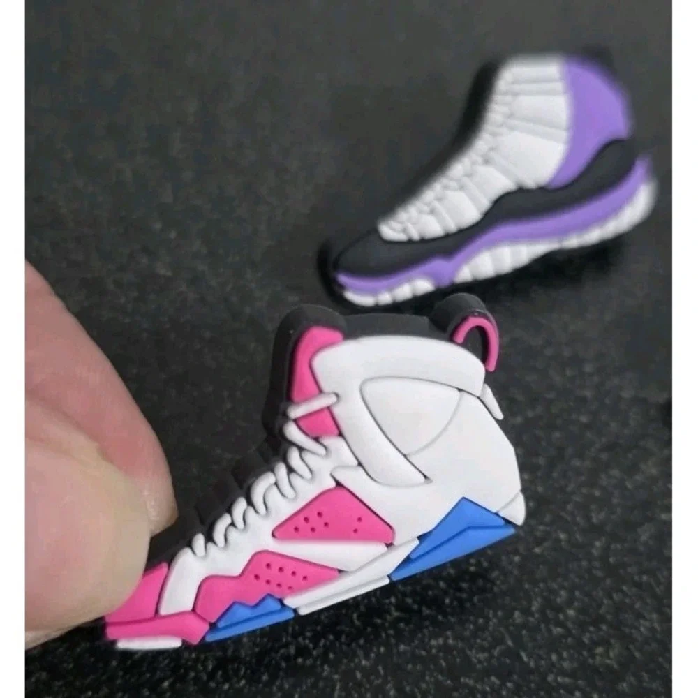 New Bundle 3pcs Sport Shoes Nike Jordans Crocs shoe Decorations‎